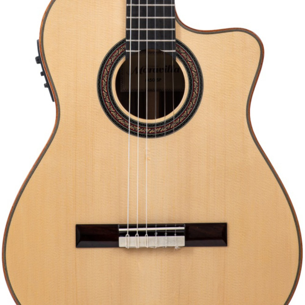 Maravilla M50-CE Crossover, Fichte oder Zeder massiv / Palisander, Pickup / Cutaway